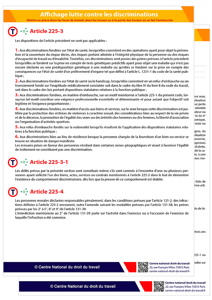 Lutte contre les discriminations